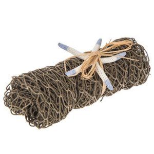 Fish Net with Starfish.  Table or Wall Decor. NWT.